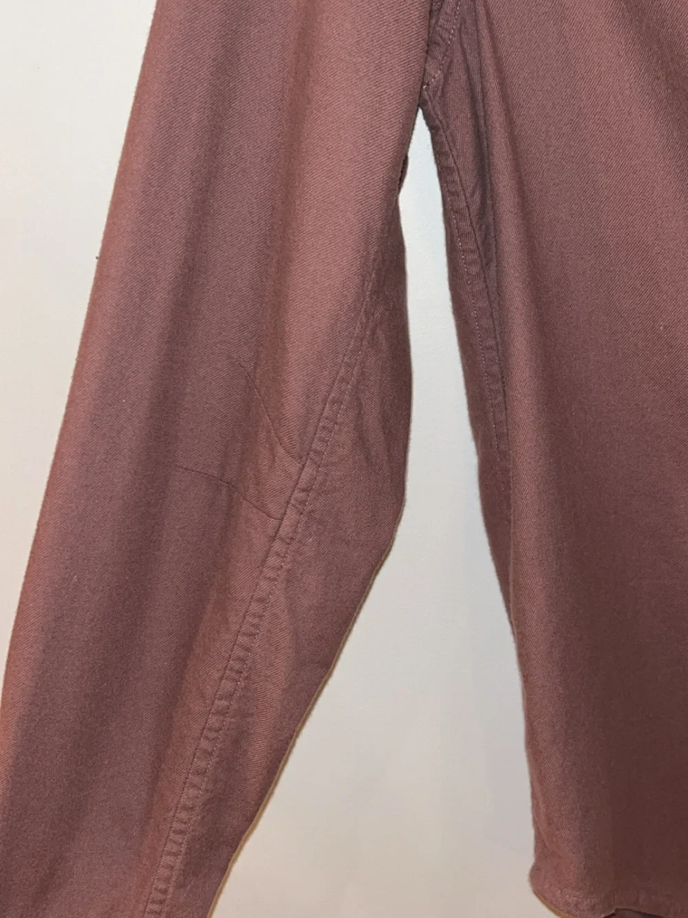 Lululemon Full Day Ahead Shirt Sz 6 Mauve Dusty Rose